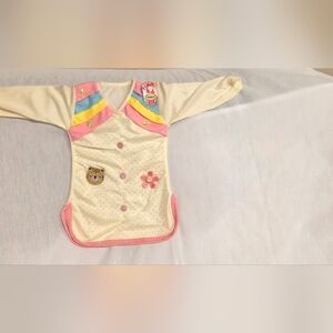 Adorable Cream and Pink Kids Matching Set